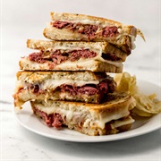 Corned Beef Grilled Cheese