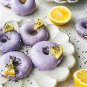 Lavender Iced Donut