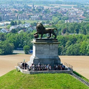 The Lion&#39;s Mound at Waterloo, Belgium