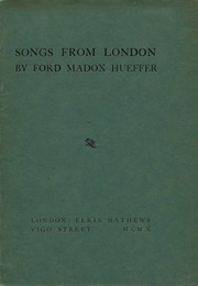 Songs From London (Ford Madox Ford)