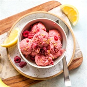 Pink Lemonade Ice Cream Sundae