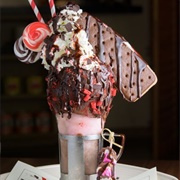 Crushed Lollipop Sundae