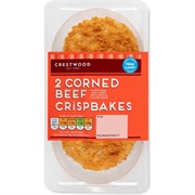 Corned Beef Crispbake (Fishcake Style)