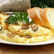 Truffle Cheddar Omelette