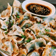 Pork and Chive Fried Dumplings