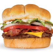 A&amp;W Original Bacon Cheeseburger