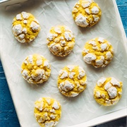 Lemon Sno-Cap Cookie