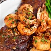 Steak and Prawn Surf &amp; Turf