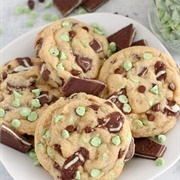 Mint Chocolate Chunk Cookie