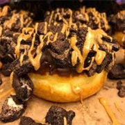 Peanut Butter Oreo Donut