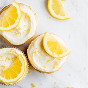 Lemon Wedge Cupcake