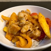 Sweet and Sour Mango Chicken