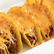 Cheesy Beef and Bean Taco