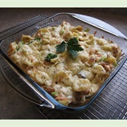 Orecchiette Macaroni and Cheese Casserole