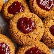 Gingerbread Pomegranate Cookie