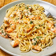 Shrimp Scampi Pasta