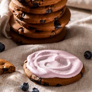 Gingerbread Blueberry Cookie