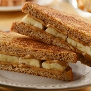 Peanut Butter Banana Sandwich