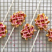 Waffle With Candy Pinwheels (Waffle With Cinco Swirls)