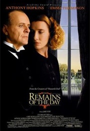 The Remains of the Day - Ruth Prawer Jhadvala (1993)