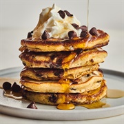 Pancakes With Chocolate Chips