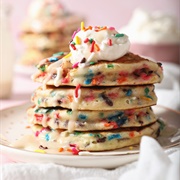 Sprinkle Pancakes