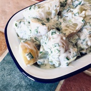 Potato Salad With (Wild) Garlic Mustard