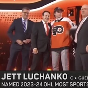 Jett Luchanko (Canadian) - 13th Overall Draft Pick 2024 by the Philadelphia Flyers