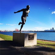 Harry Jerome Statue, Stanley Park