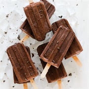 Chocolate Crumb Popsicle