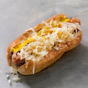 Sauerkraut Hot Dog