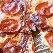 Pepperoni Bacon Flatbread