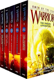 Warriors: Omen of the Stars Collection With Bonus Material: Warriors: Omen of the Stars #1: The Four (Hunter, Erin)