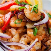 Wild Onion Shrimp