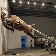 Bull Farting Sculpture, China