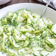 German Cucumber Salad