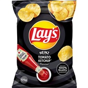 Lays Heinz Tomato Ketchup Chips