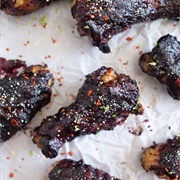 Spicy Blueberry Wings