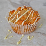 Apricot Drizzle Cupcake