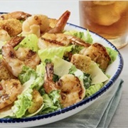 Classic Caesar Salad Grilled Shrimp