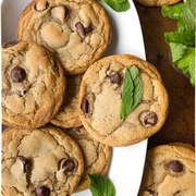 Lemon Mint Chocolate Chunk Cookie