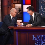 The Late Show With Stephen Colbert: Joe Biden Interview (S1,E3)