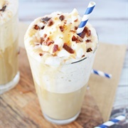 Chocolate Lemon Coconut Frappe