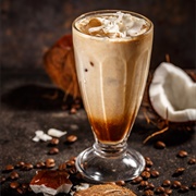 Toasted Coconut and Caramel Latte (Toasted Carmelatto)