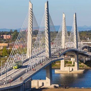 Tilikum Crossing Bridge, Portland, Oregon, USA