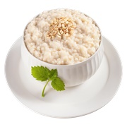 Plain Oat Porridge Prepared With Water