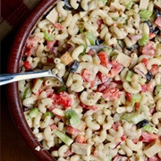 Macaroni Salad With Espresso Dressing