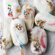 Coloured Sugar Popsicle (Holi Sugar Popsicle)