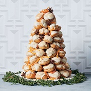 White Chocolate Croquembouche