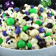 Purple and Green Popcorn